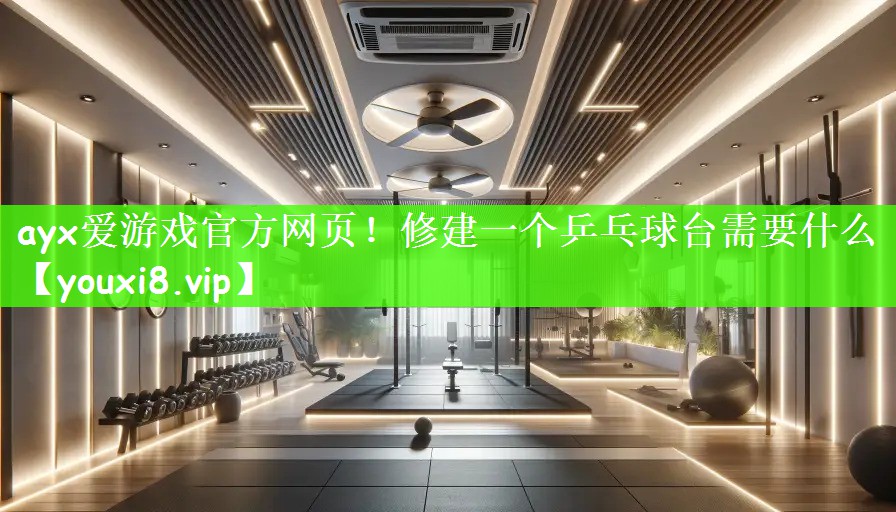 修建一个乒乓球台需要什么
