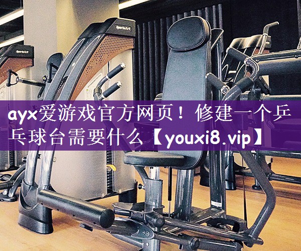修建一个乒乓球台需要什么